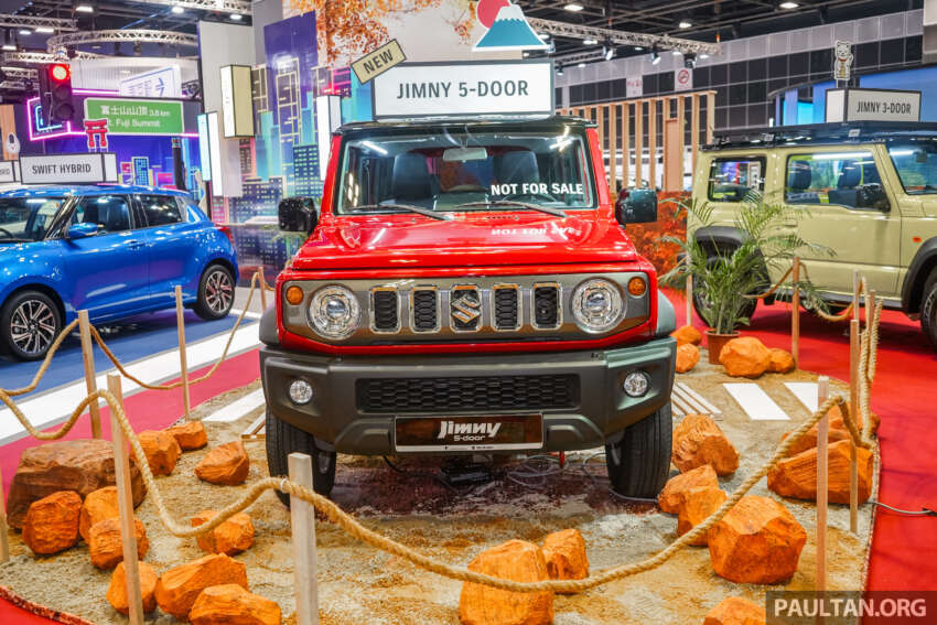 Suzuki Jimny 5-Door previewed in Singapore – 340 mm longer wheelbase than 3-door version; same 1.5L NA 1716292