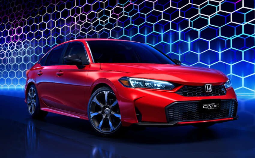 2025 Honda Civic FE facelift revealed in the US – less forehead, bigger grilles, market launch this summer 1717771