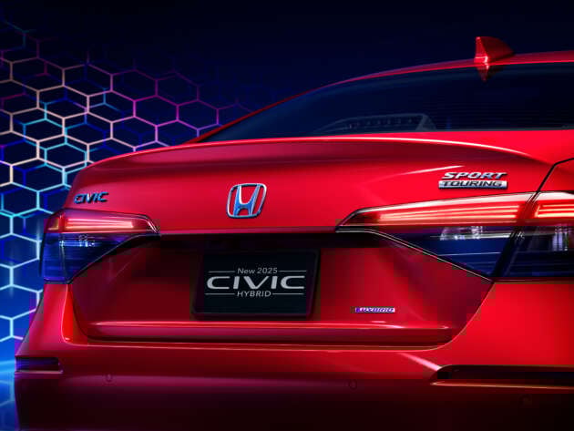 2025 Honda Civic FE facelift revealed in the US – less forehead, bigger grilles, market launch this summer