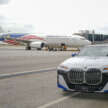 BMW i7 EV enters Malaysia Airlines private transfer service at KLIA – for Enrich Platinum, business class