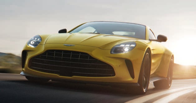 2024 Aston Martin Vantage gets 665 PS/800 Nm 4.0L twin-turbo V8, chassis upgrades, DB12 interior