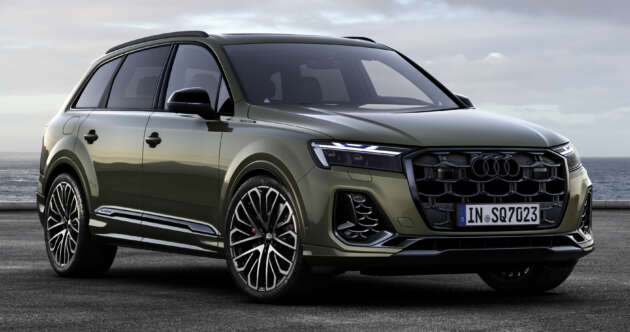 2024 Audi Q7 facelift debuts –  programmable lights, petrol, diesel V6; SQ7 with 507 PS/770 Nm 4.0L V8