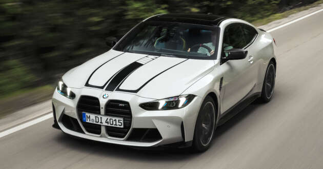 2024 G82 BMW M4, G83 M4 Convertible facelifts – revised styling, kit; Competition variants up to 530 PS