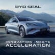 BYD Seal EV launched in Malaysia – two variants, up to 523 hp/670 Nm, 570 km range; from RM179,800