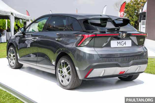 MG4 EV 2024 dilancar di Malaysia – empat varian; hingga 435 PS/600 Nm, 520 km; dari RM103,999