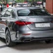 2024 Mercedes-Benz C350e official price in Malaysia – RM338,888 OTR; PHEV with 313 PS, 117 km EV range