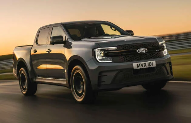 Ford Ranger MS-RT 2024 muncul di Eropah – enjin turbodiesel V6 3.0L, 240 PS/600Nm, kit badan lebar