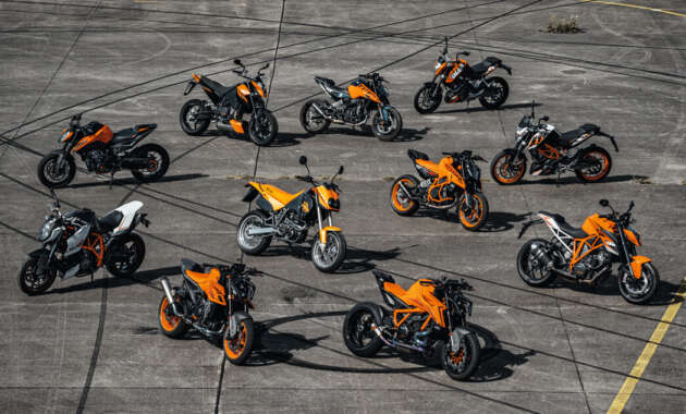 GALERI: KTM sambut ulang tahun ke-30 model Duke