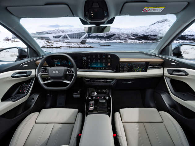 Audi Q6 e-tron debuts – PPE 800V platform; up to 625 km EV range, 516 PS; coming to Malaysia in 2024