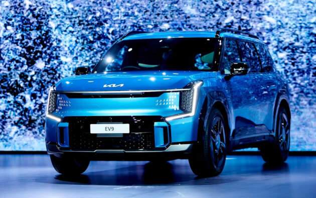 2024 Kia EV9 launched in Thailand – RWD and AWD variants; up to 384 PS, 680 km EV range; from RM462k