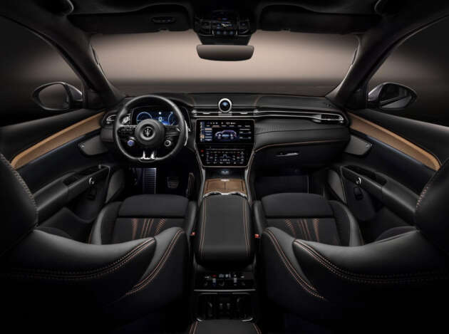 2024 Maserati Grecale Folgore – brand’s first EV SUV; 557 PS, 820 Nm, 105 kWh battery, up to 501 km range