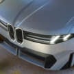 BMW Vision Neue Klasse X previews 2025 iX3 electric SUV – small kidney grille; customisable interior, sound
