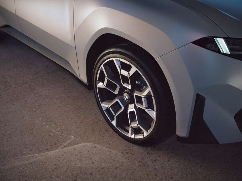 BMW Vision Neue Klasse X previews 2025 iX3 electric SUV – small kidney grille; customisable interior, sound 1742562
