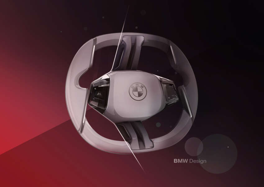 BMW Vision Neue Klasse X previews 2025 iX3 electric SUV – small kidney grille; customisable interior, sound 1742600