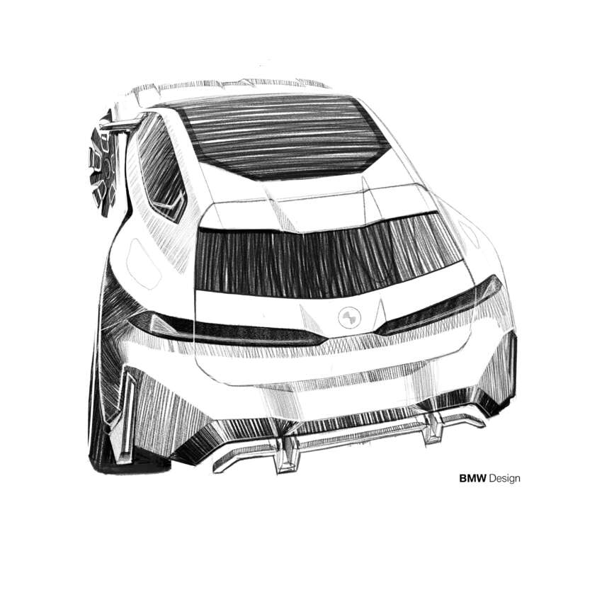 BMW Vision Neue Klasse X previews 2025 iX3 electric SUV – small kidney grille; customisable interior, sound 1742609