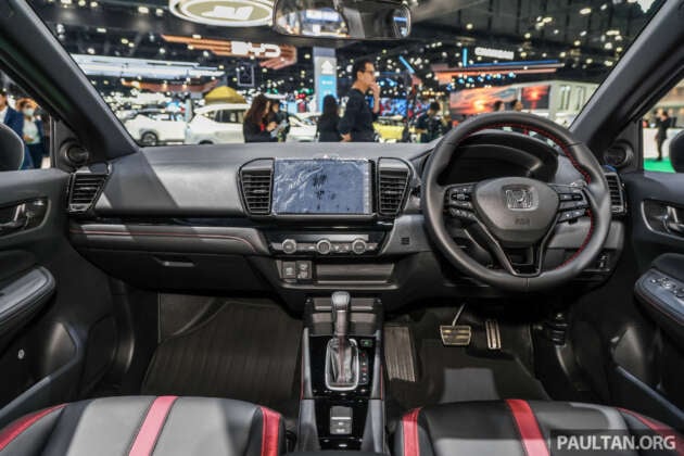 Bangkok 2024: Honda City Hatchback facelift – minor styling changes, turbo and e:HEV, improved Sensing