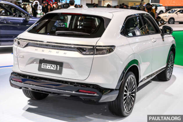 Bangkok 2024: Honda e:N1 EV – 204 PS/310 Nm all-electric HR-V, 68.8 kWh battery, 412 km WLTP range