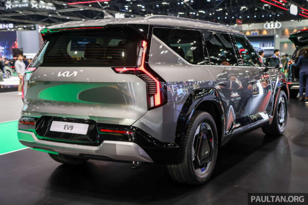 Bangkok 2024: Kia EV9 – three-row SUV; up to 384 PS, 700 Nm, 680 km EV range; launching in Malaysia soon