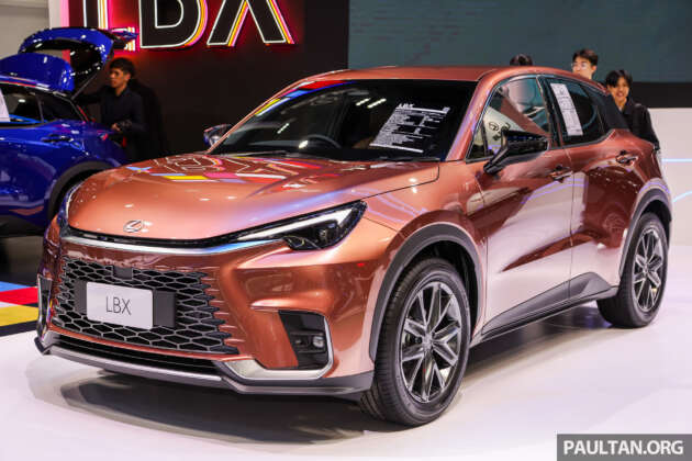 Bangkok 2024: Lexus LBX – 1.5L hybrid baby SUV is smaller than UX, Merc GLA, BMW X1; from RM290k