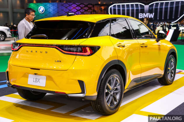 Bangkok 2024: Lexus LBX – 1.5L hybrid baby SUV is smaller than UX, Merc GLA, BMW X1; from RM290k