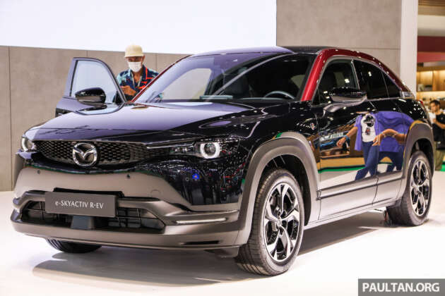 Bangkok 2024: Mazda MX-30 R-EV showcased – rotary range extender EV; no plans for Malaysia launch