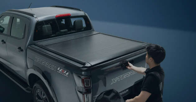2024 Isuzu D-Max X-Terrain with Ironguard power roller shutter in Malaysia – fr RM156k, limited units offered