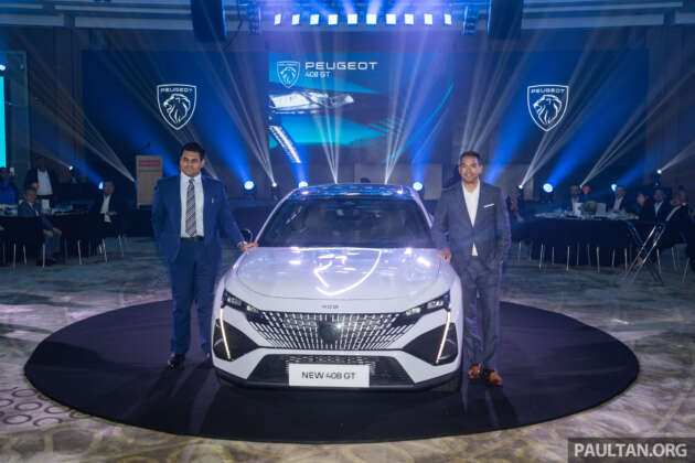 Peugeot 408 2024 dilancar di Malaysia — enjin 1.6L turbo, 218 PS/300 Nm, tiga varian; harga dari RM146k