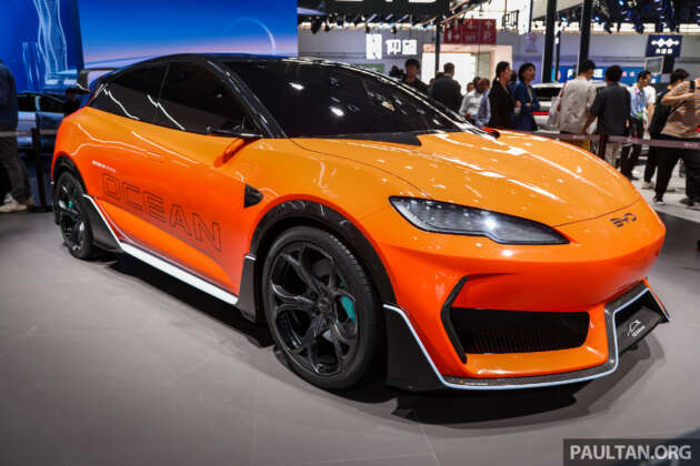 Beijing 2024: BYD Ocean-M concept – EV hot hatch with RWD; production version launching this year