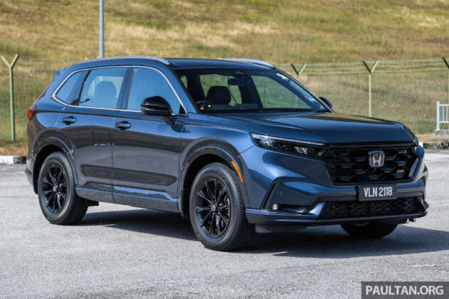 Honda CR-V SUV segmen C paling laris di Malaysia pada tahun 2024 – 11,300 unit terjual, hibrid 20%
