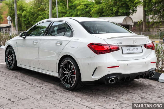 Mercedes-AMG A35 Sedan facelift 2024 dipertonton lagi – CKD; 2.0L 306 PS, MHEV 48V, jangkaan RM354k