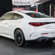 2024 Mercedes-Benz CLE300 4Matic Coupé in Malaysia – 259 PS/400 Nm MHEV, rear-wheel steer; RM519k