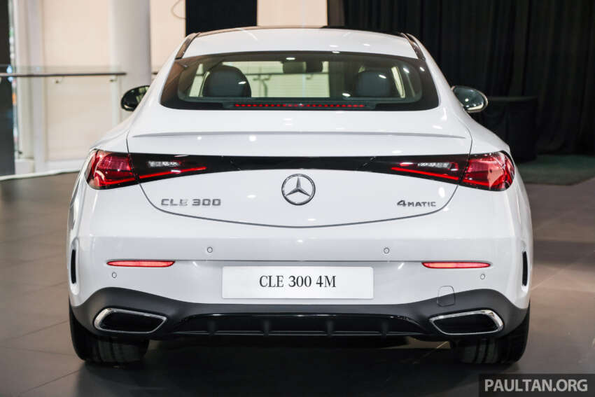 2024 Mercedes-Benz CLE300 4Matic Coupe previewed in Malaysia – 2.0T mild hybrid, 259 PS; fr RM526k est 1747419