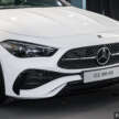 2024 Mercedes-Benz CLE300 4Matic Coupé in Malaysia – 259 PS/400 Nm MHEV, rear-wheel steer; RM519k