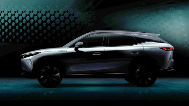Chery Omoda 7 – C-segment SUV teased ahead of Beijing debut on April 28, a more stylish Tiggo 7 Pro?