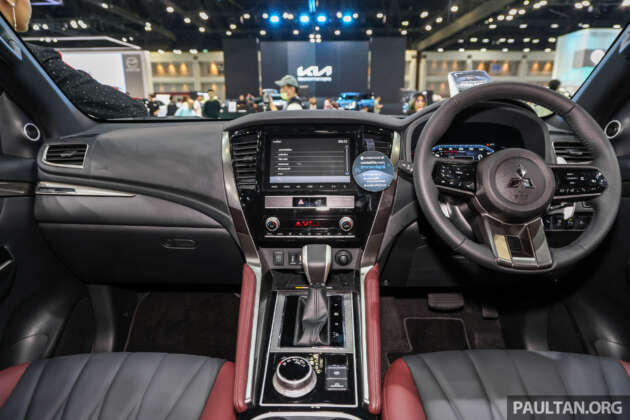 Bangkok 2024: Mitsubishi Pajero Sport SUV facelift gets 2.4L 6AT powertrain from new Triton – 184 PS