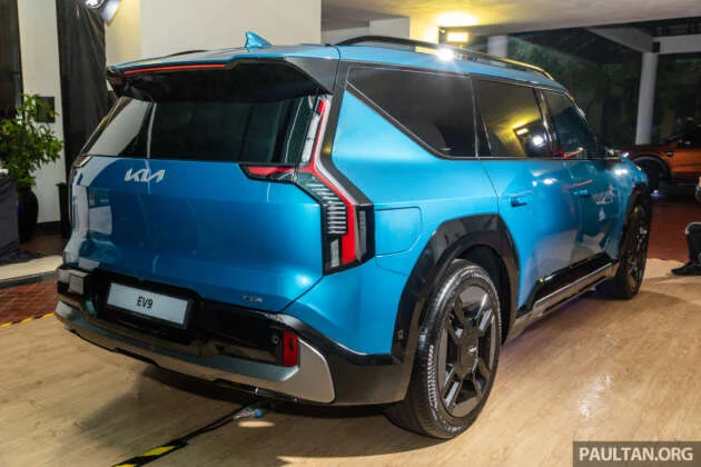 2024 Kia EV9 launched in Malaysia – two GT-Line AWD variants; 6 or 7 seats; 505 km EV range; from RM370k