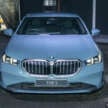 2024 BMW 520i G60 in Malaysia – 2.0T mild-hybrid petrol with 208 hp/330 Nm; from RM333k OTR