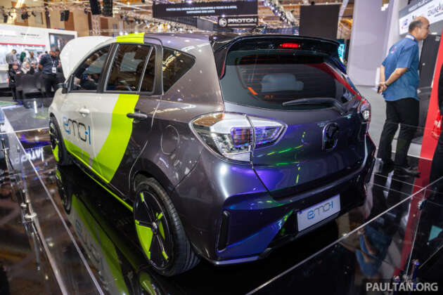 Perodua emo-1 EV Concept — Myvi elektrik dengan 68 PS/220 Nm, bateri 55.7 kWh, jarak perjalanan 350 km