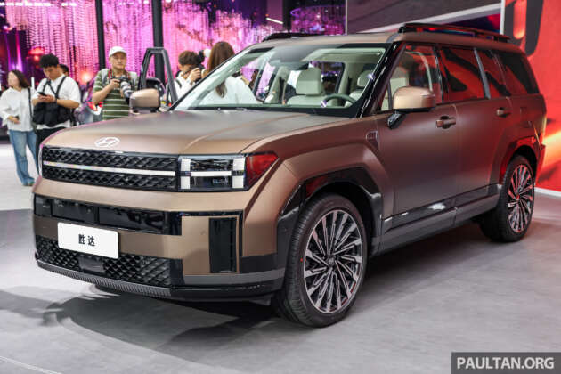 Beijing 2024: Hyundai Santa Fe generasi kelima dipamer — SUV rekaan berkotak, saiz lebih besar