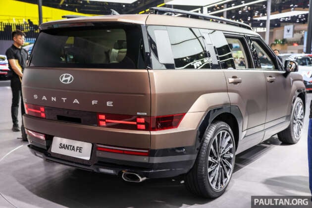 Beijing 2024: Fifth-generation Hyundai Santa Fe shown – larger, sharper lines for the three-row SUV