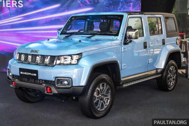 BAIC BJ40 Plus dibuka untuk tempahan di Malaysia — 2.0T petrol, 221 hp/380 Nm, anggaran RM180k-200k