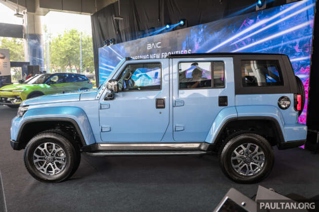 BAIC BJ40 Plus dibuka untuk tempahan di Malaysia — 2.0T petrol, 221 hp/380 Nm, anggaran RM180k-200k