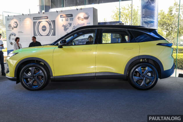 BAIC X55 di Malaysia — SUV segmen C, 1.5T jana 188 PS, 7DCT, serahan Q4; anggaran RM12xk-RM14xk