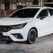 2024 Honda City Hatchback facelift debuts in Malaysia – new petrol RS, Sensing on all 5 variants, from RM86k