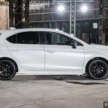 2024 Honda City Hatchback facelift debuts in Malaysia – new petrol RS, Sensing on all 5 variants, from RM86k