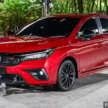 2024 Honda City Hatchback facelift debuts in Malaysia – new petrol RS, Sensing on all 5 variants, from RM86k