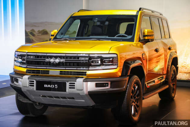 BYD Bao 5 dipamer di Malaysia – SUV off-road PHEV