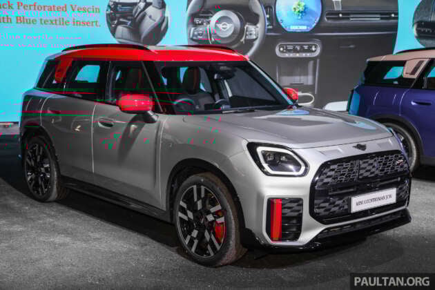 2024 MINI Countryman in Malaysia – U25 SE EV with up to 432 km range, 300 PS JCW, priced from RM260k
