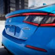 2025 Honda Civic facelift in the US – 2.0L hybrid and non-hybrid trims; 1.5L VTEC Turbo engine dropped