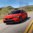 2025 Honda Civic facelift in the US – 2.0L hybrid and non-hybrid trims; 1.5L VTEC Turbo engine dropped